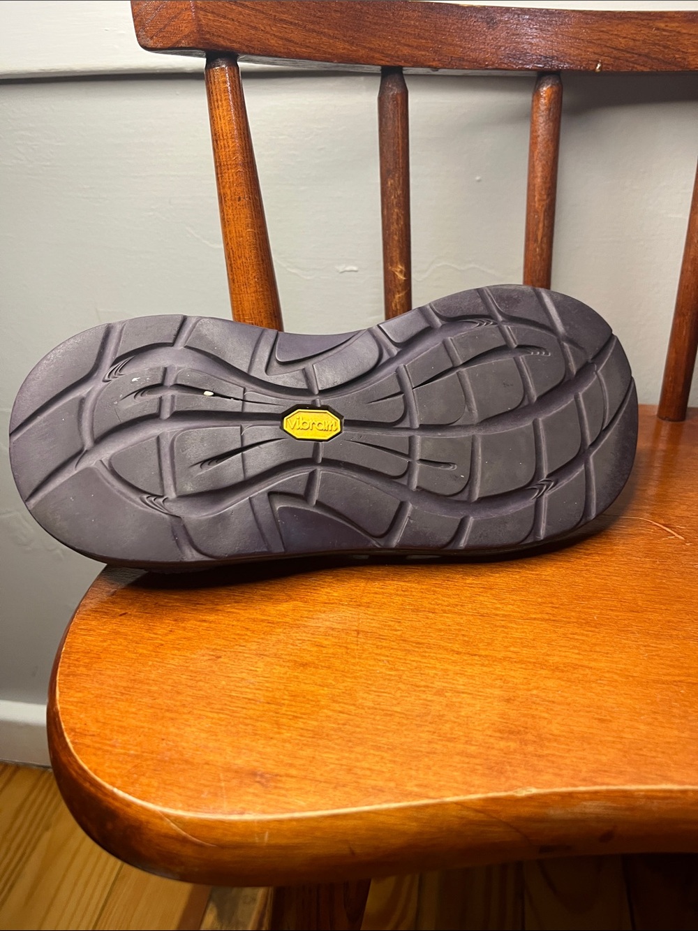 Chaco ZX/2 Yampa Sandals size 7 Purple Gray Geometric Strappy Outdoor Hiking - Picture 6 of 9